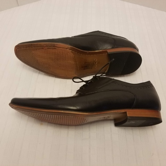 EUC Men's ALDO Calfskin Leather Lace Up Oxford 10m - Picture 6 of 8